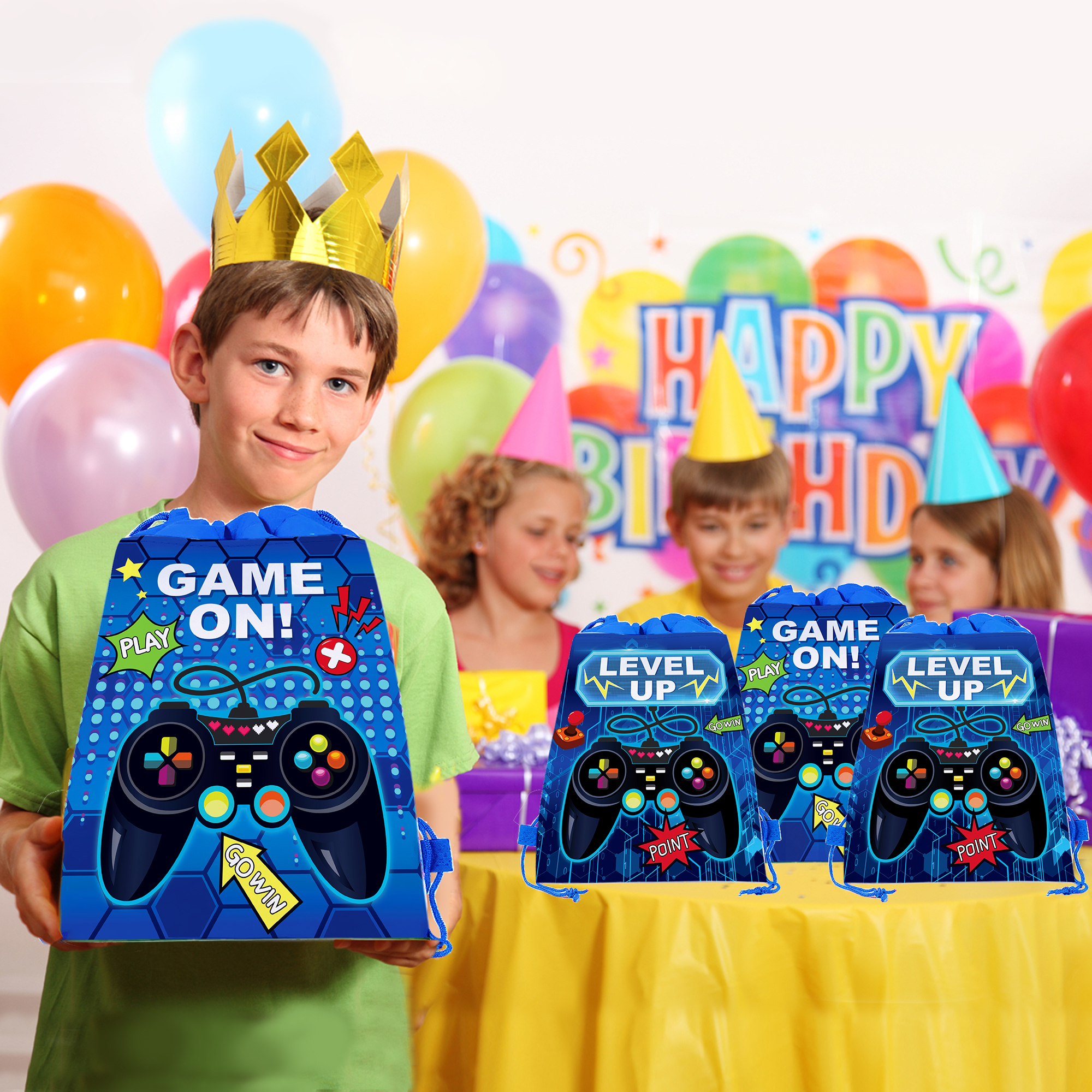 Plant Parent Gifts - Cartoon Handle Game Birthday Non-woven Gifts