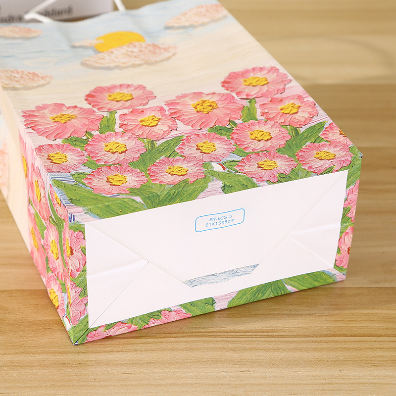 5pcs Kraft Paper Gift Bags Sum - Plant Parent Gifts 评论和价格
