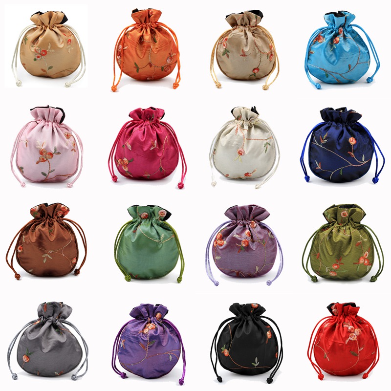 Silk Brocade Satin Drawstring  - Plant Parent Gifts 评论和价格