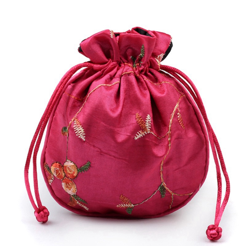 Silk Brocade Satin Drawstring  - Plant Parent Gifts 评论和价格