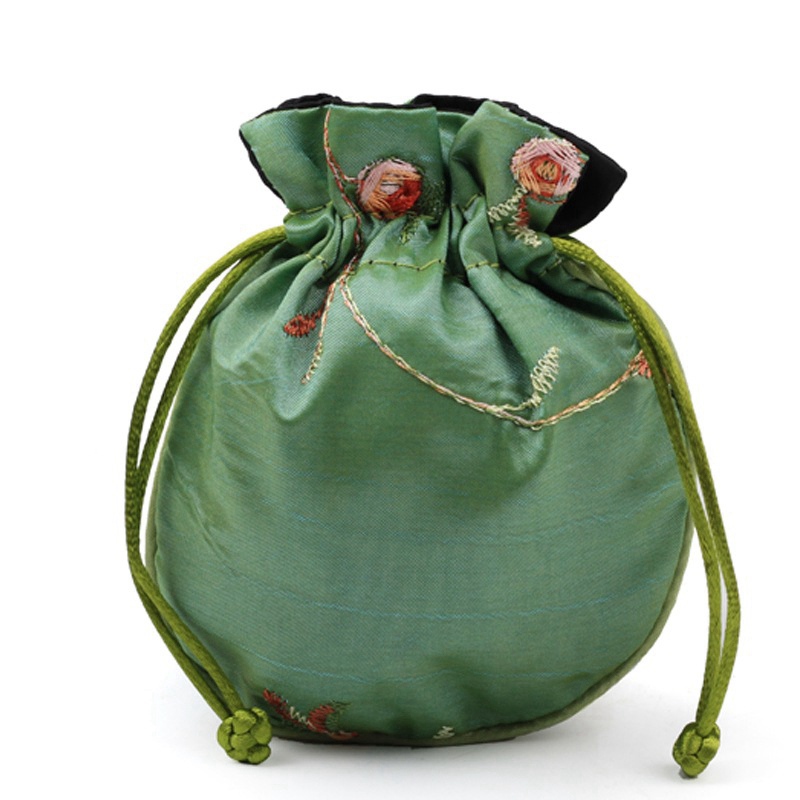 Silk Brocade Satin Drawstring  - Plant Parent Gifts 评论和价格