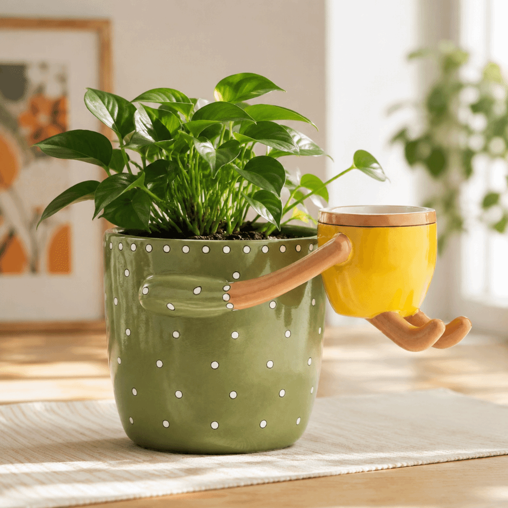 Resin Parent-child Flowerpot F - The Plant Parent 评论和价格