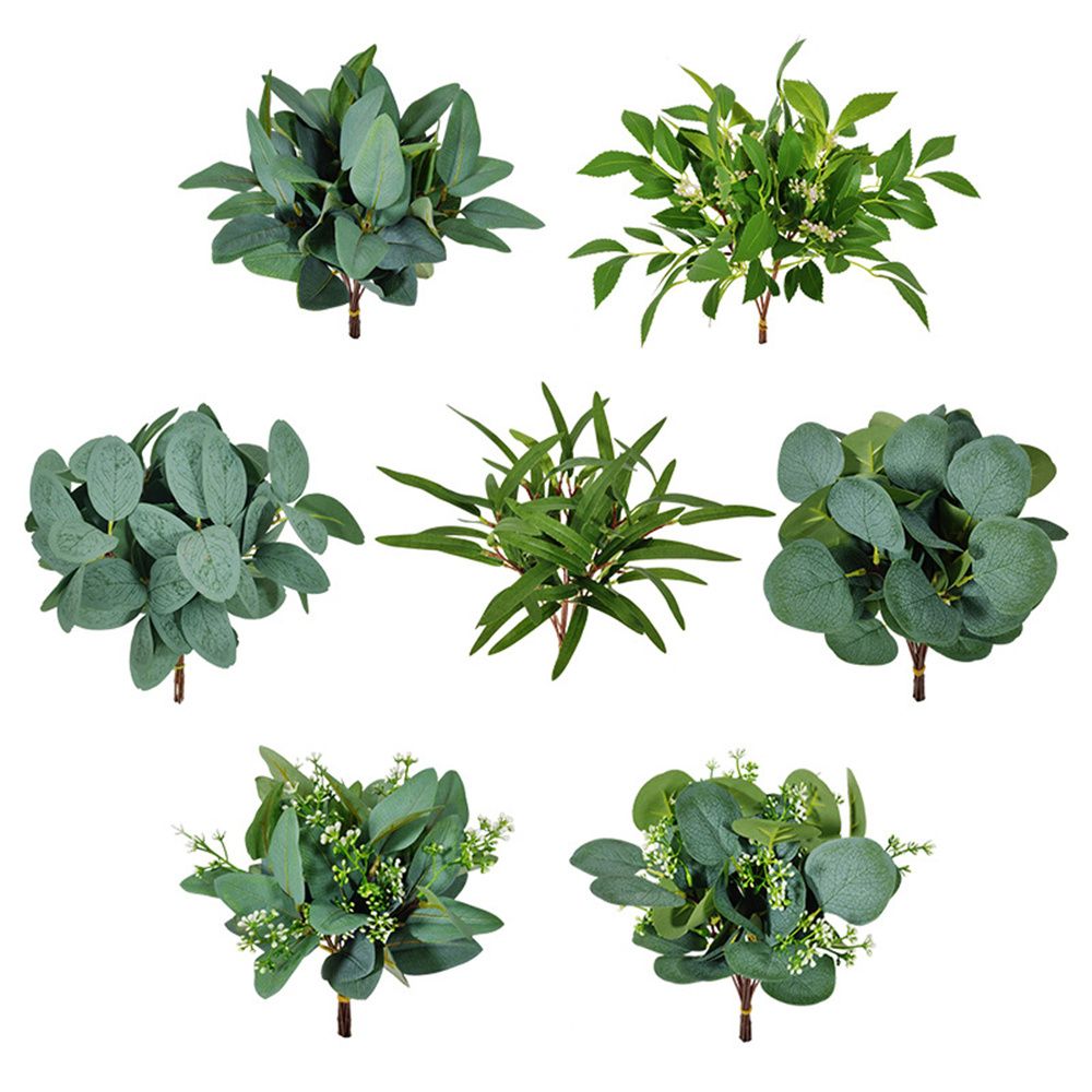 1/10PCS Artificial Plant Eucal - Plant Parent Gifts 评论和价格