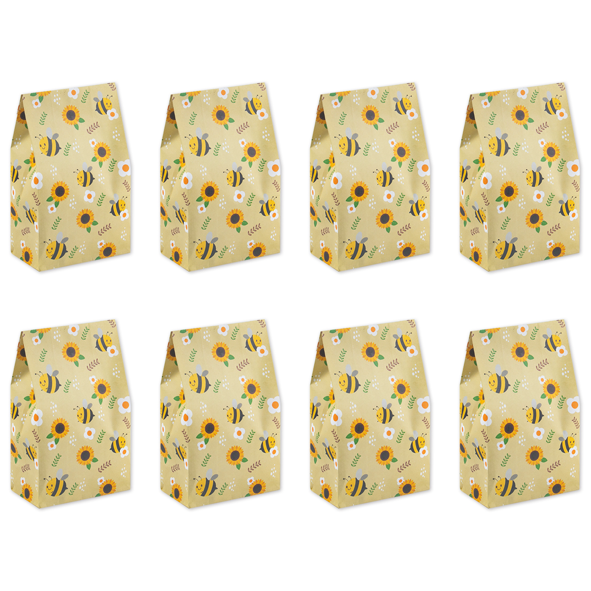 10/20pcs Yellow Bee Gift Bag C - Plant Parent Gifts 评论和价格
