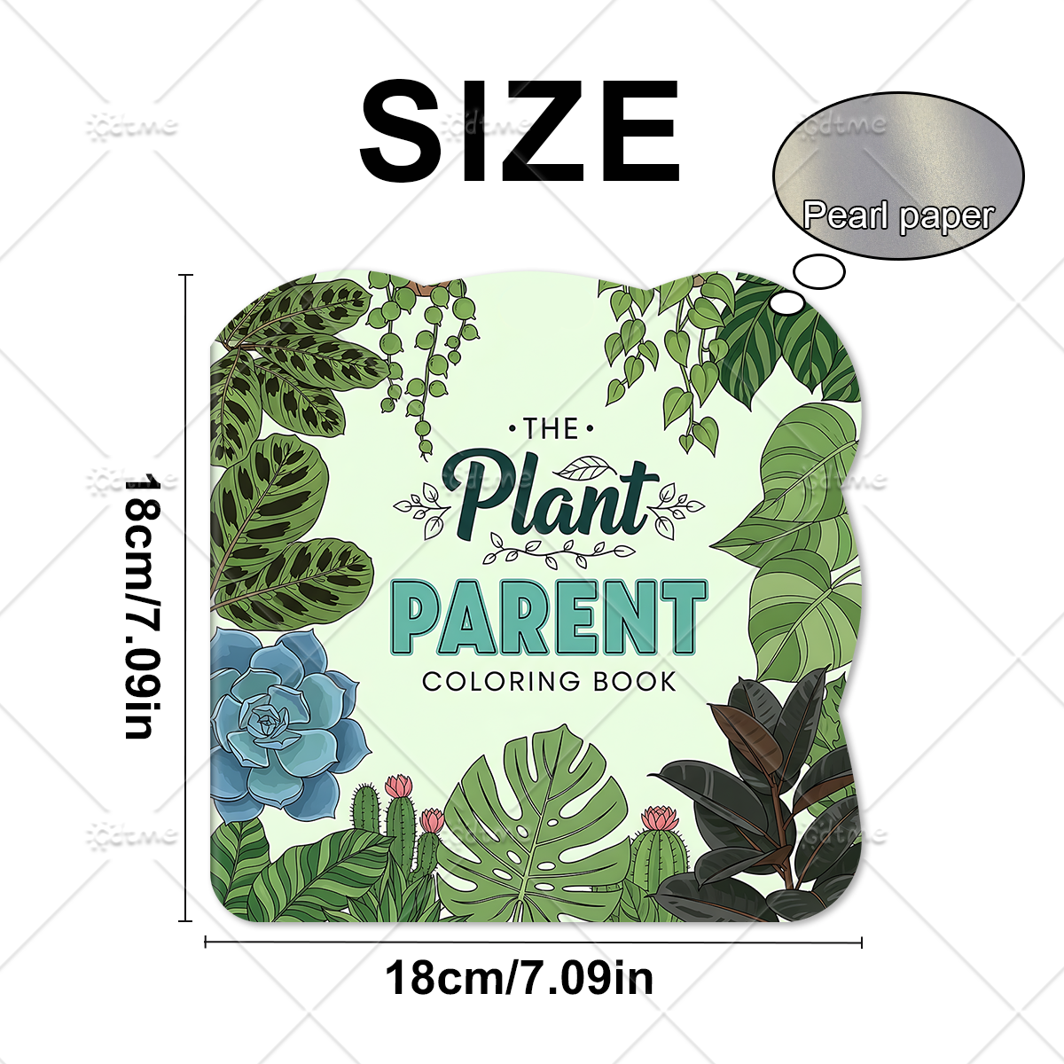 THE Plant PARENTE Coloring Boo - The Plant Parent 评论和价格